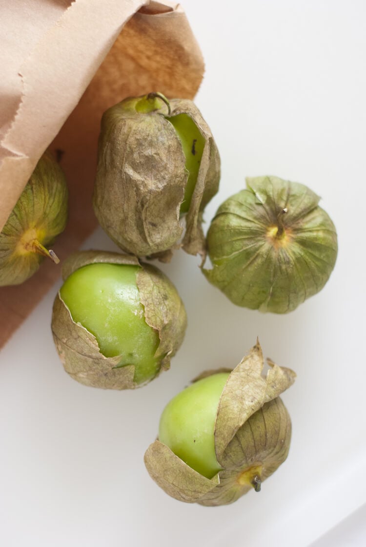 tomatillo hulls tomatillo hulls