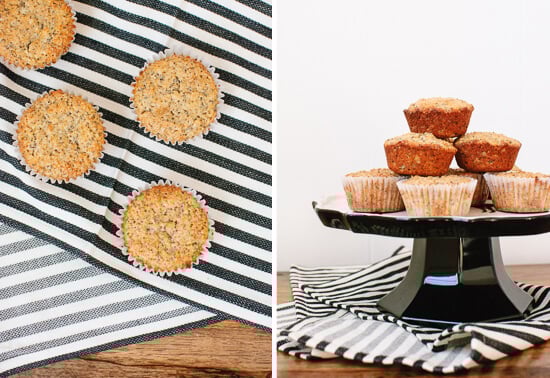 baked lemon poppy seed muffins