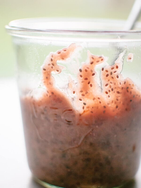 rhubarb chia jam recipe