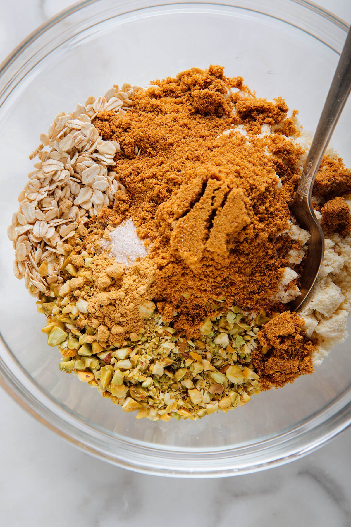 topping before mixing