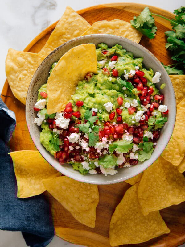 pomegranate guacamole