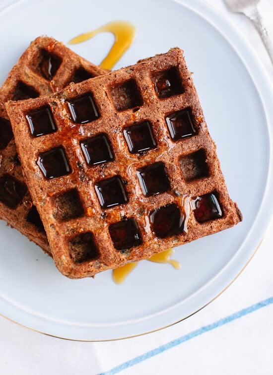 Simple gluten-free buckwheat waffles recipe - cookieandkate.com