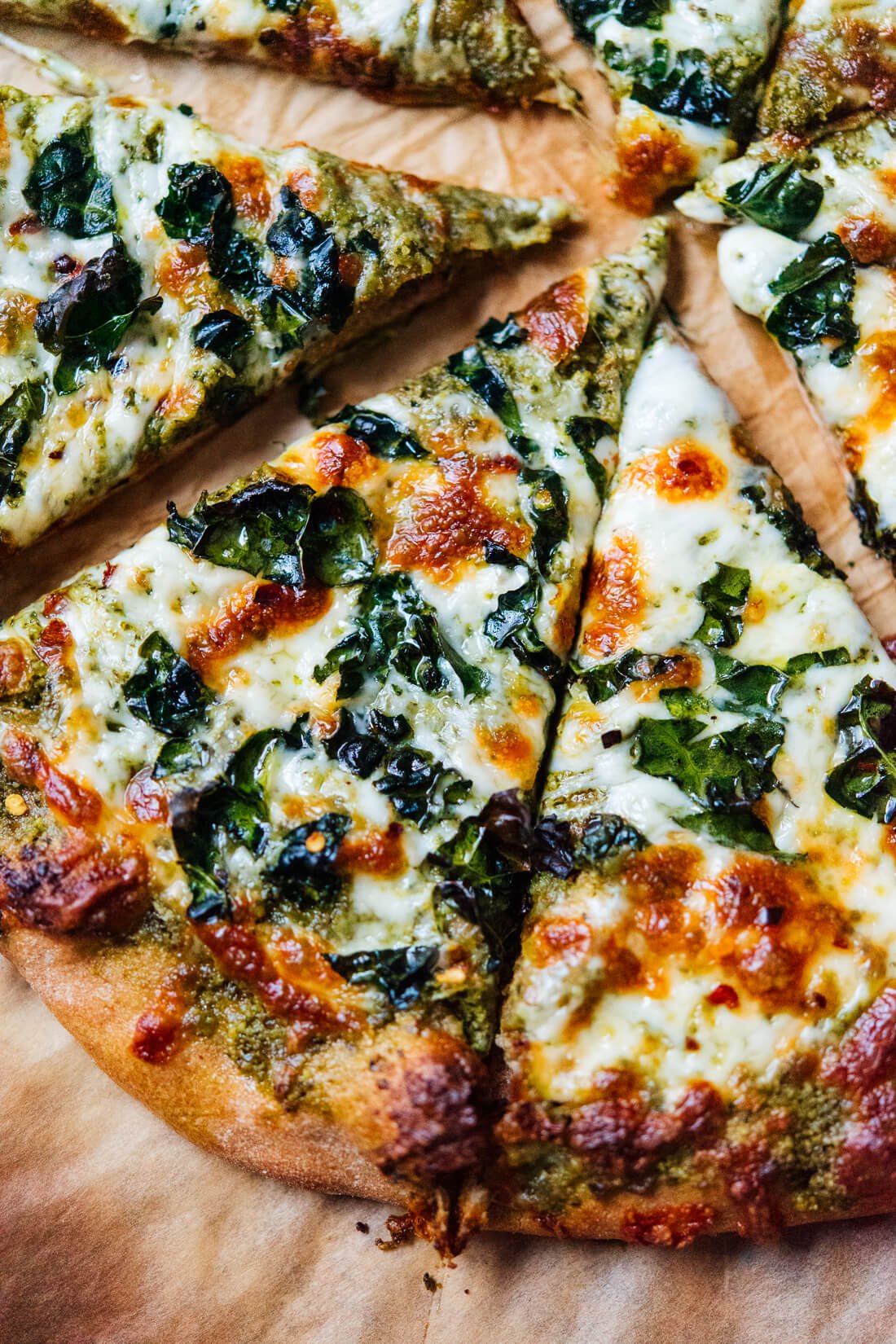 kale pesto pizza recipe