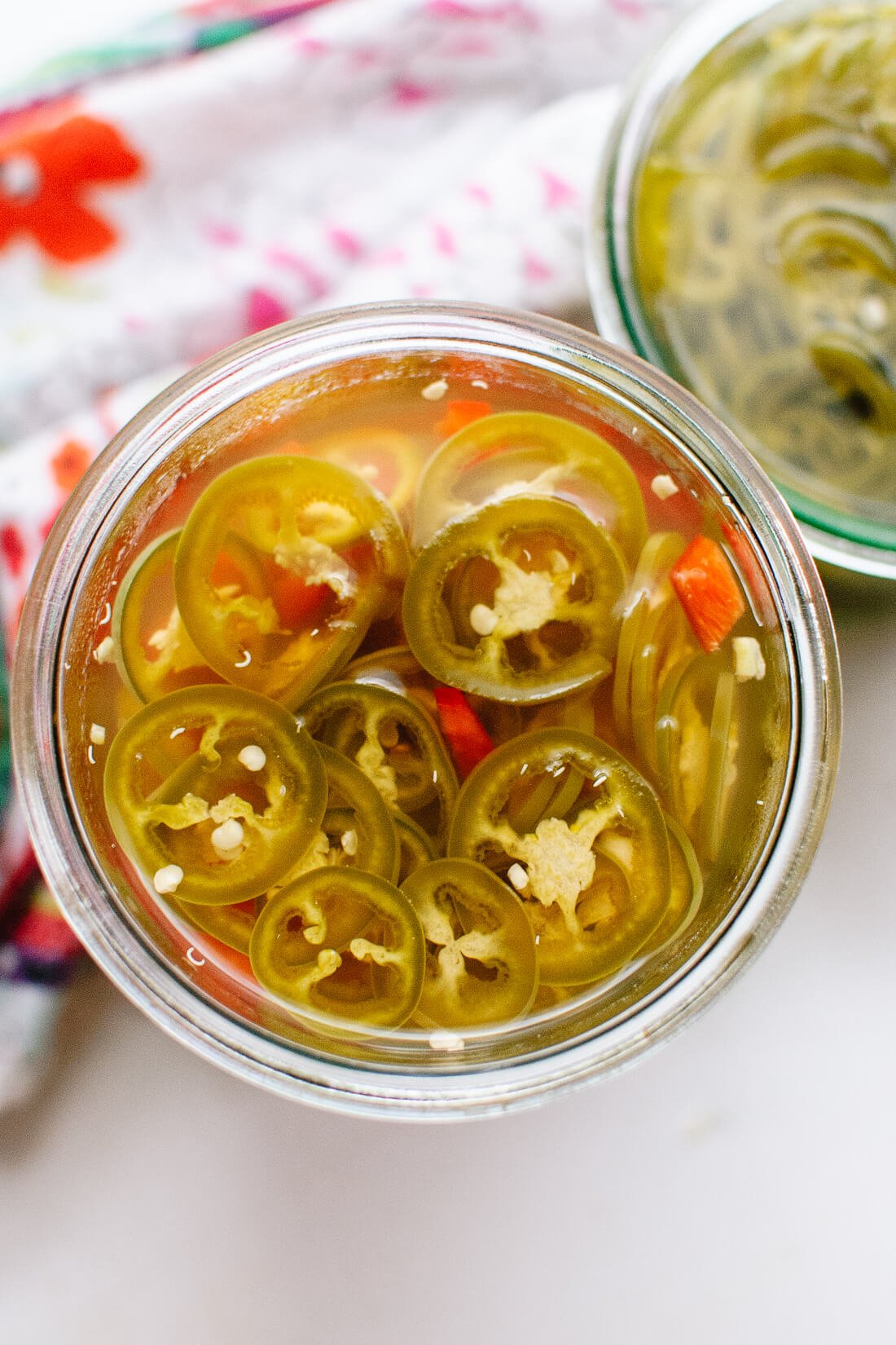 Quick-pickled jalapeรฑos recipe
