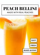 peach bellini recipe