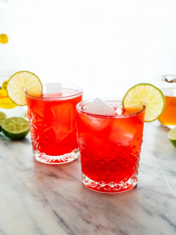 sparkling hibiscus mocktail recipe