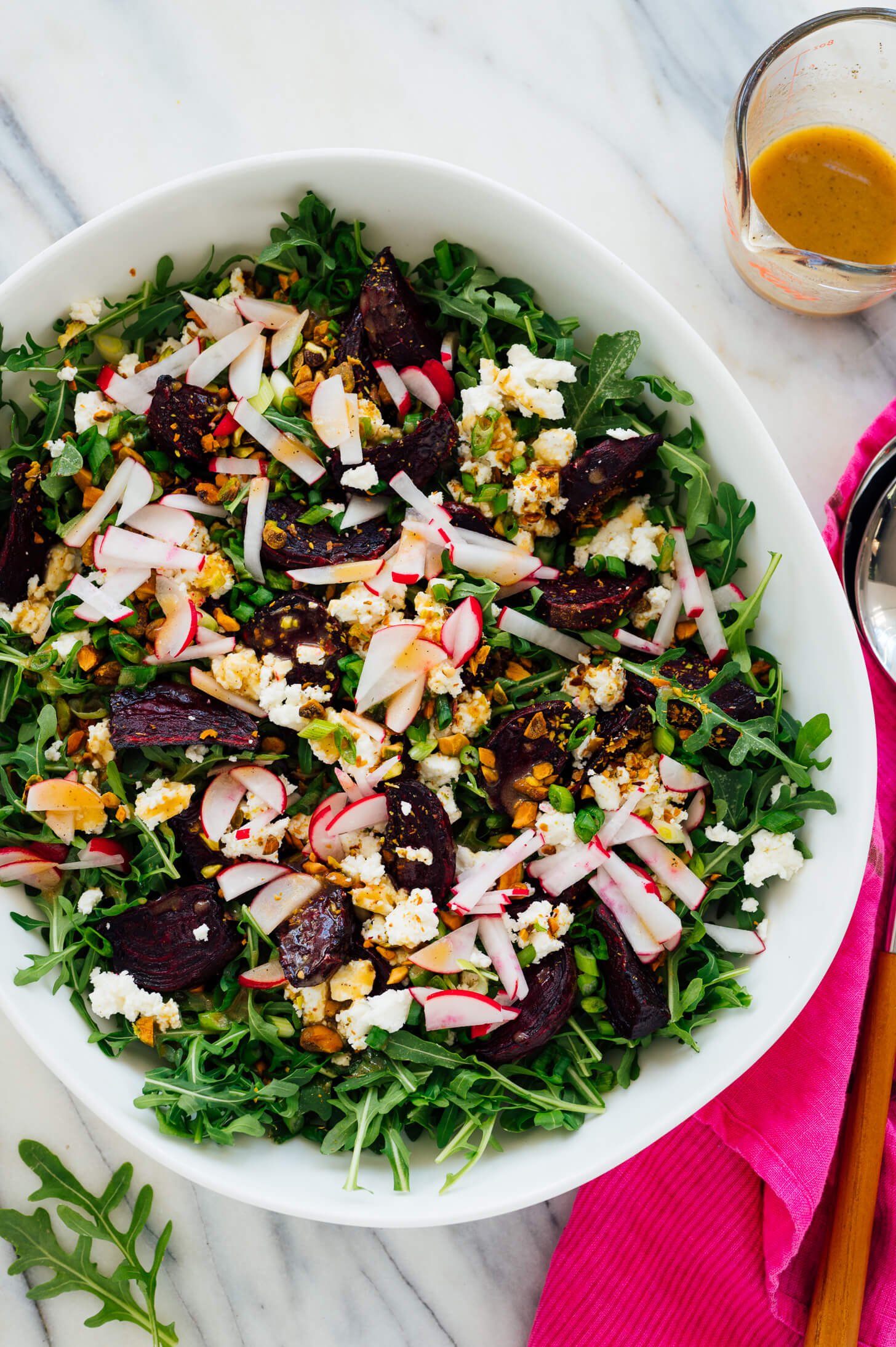 roasted beet arugula salad recipe