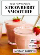 best strawberry smoothie recipe
