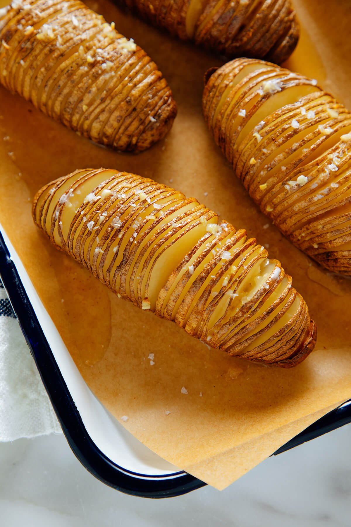 Hasselback potatoes